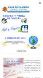 Mobile Screenshot of milcambios.com